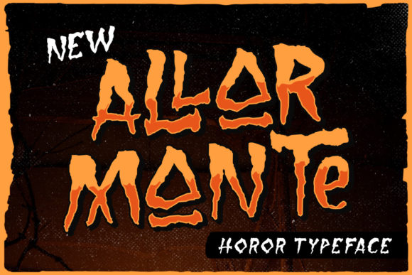 Allarmante: A Dramatic Display Font for Creepy Creativity