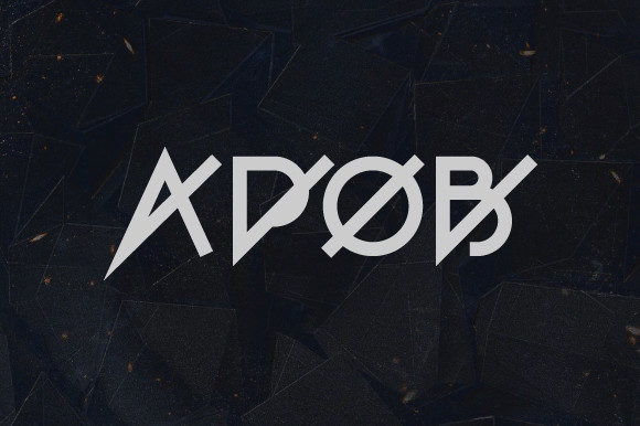 Apob: A Modern Display Font for Creative Crafters