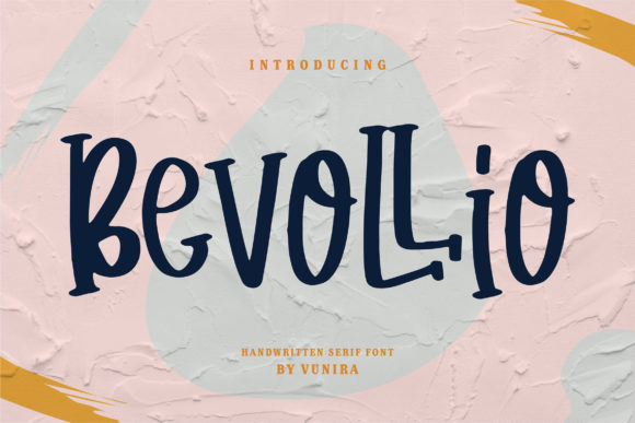 Bevollio: A Playful Display Font for Eye-Catching Designs