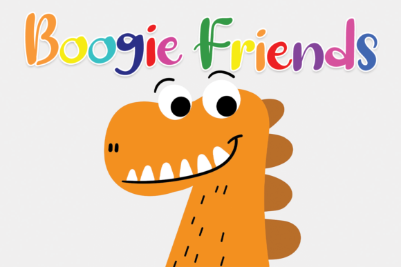 Boogie Friends: A Playful Display Font for Creative Makers