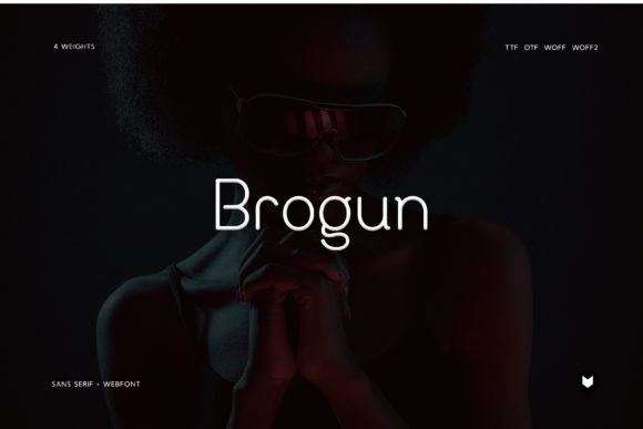 Brogun Font for Professional Branding and Modern Design