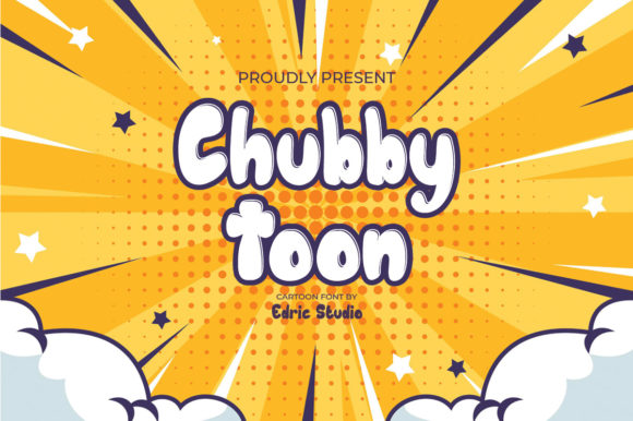 Chubby Toon Font for Playful Branding Projects