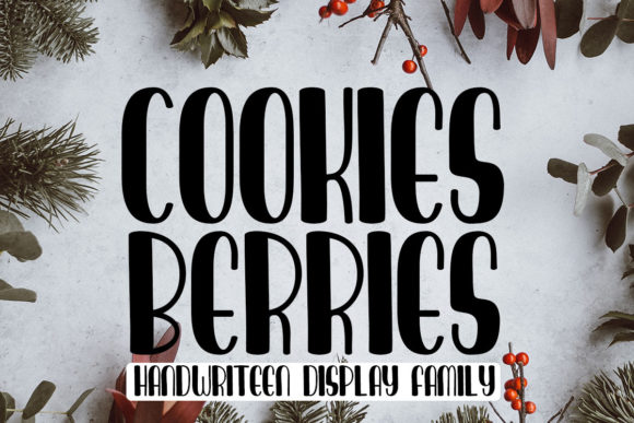 Cookies Berries Font Review and Download