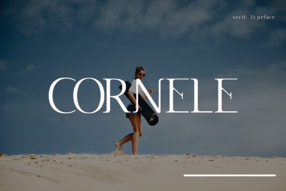 Cornele: A Chic Display Font for Creative Makers