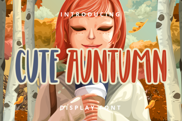 Cute Auntumn Font for Creative Projects