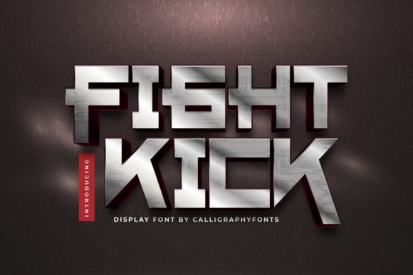 Fight Kick Font for Professional Branding and Design