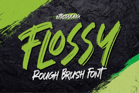Flossy: A Bold Display Font for Branding Impact