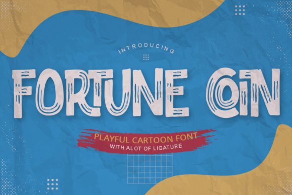 Fortune Coin Display Font for Bold Editorial Design