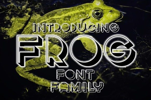 Frog Font for Professional Branding and Design
