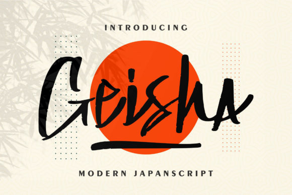 Geisha Font for Bold Digital Branding and Creative Projects