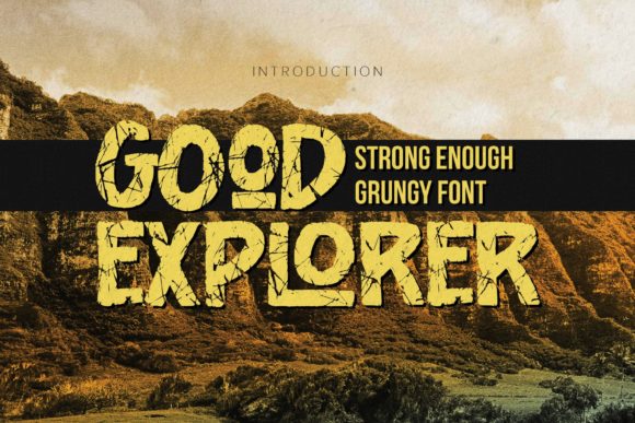 Good Explorer Font for Bold Branding and Creative Design