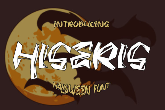 Hiseris: A Bold Display Font for Spectacular Designs