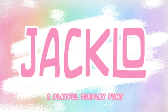 Jacklo: A Playful Display Font for Creative Campaigns