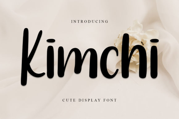 Kimchi Font: A Trendy Upgrade for Your Brand’s Visual Identity