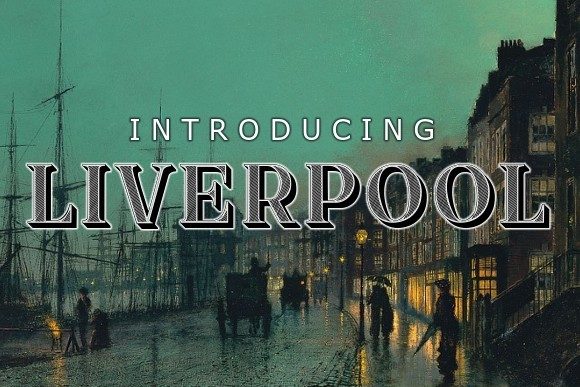 Liverpool Display Font for Bold Branding and Creative Projects
