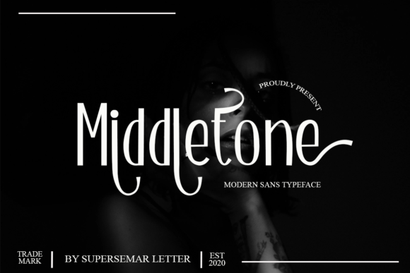 Middletone Display Font for Bold Brand Campaigns
