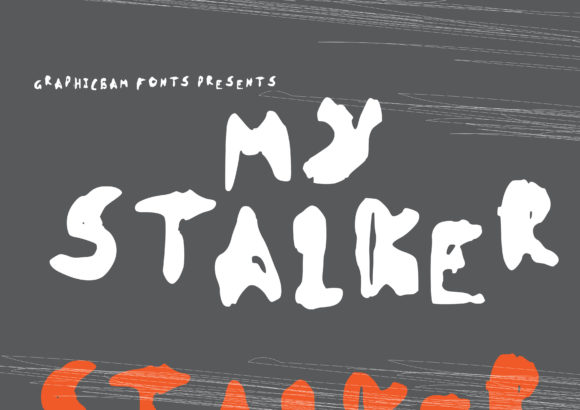 My Stalker: A Spooky Display Font for Halloween Creations