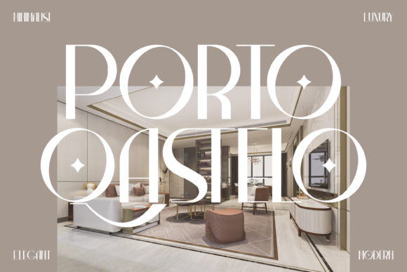 Porto Qastelo: A Modern Display Font for Editorial Elegance