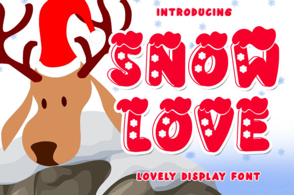 Snow Love Font for Playful Branding and Eye-Catching Design