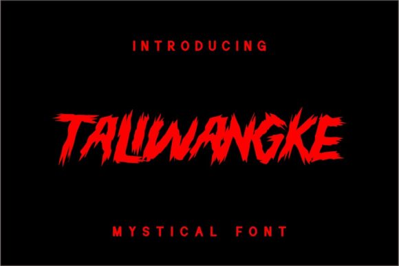Taliwangke Font for Bold Campaign Designs