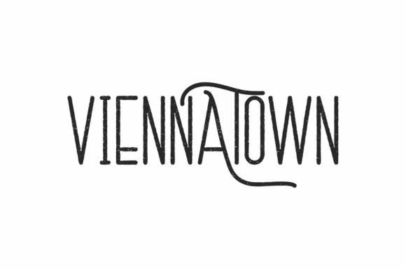 Vienna Town: A Vintage Display Font for Elegant Editorial Design